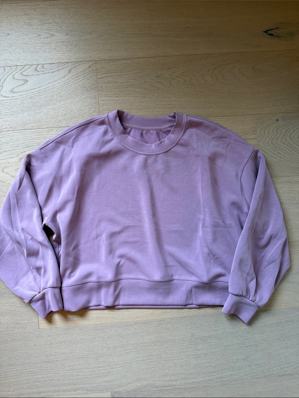 Lululemon Women's Mauve Crewneck Sweatshirt